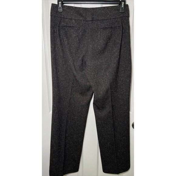 Dana Buchman Dress Pants Women's Size 12 Black Tweed Melange Workwear Career - Picture 4 of 13